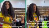 "You bought a bag not dollars": Businesswoman and buyer clash over who owns $1,000 found in bag
