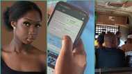 "Going to see another lover": Reactions trail video of lady deleting romantic chats with man