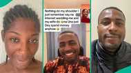 Nigerian man who organised 'internet wedding' with lover posts video online, people react