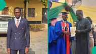 University of Ilorin graduate with two first class degrees shares photos from induction ceremony