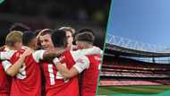 Premier League champions: Arsenal rehearses as cup winners ahead of crucial match against Everton