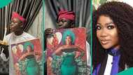 Loyal male fan of Mercy Johnson marks her birthday in unexpected way, photos trend on TikTok