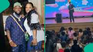 Davido's twins' Atlanta party: Fun videos as kids turn up, female artist paints OBO's face