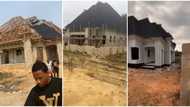 "Na small small I take start": Man shows off new house, stunning video of beautiful mansion goes viral