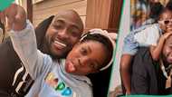 “Well trained” Sweet video as Davido's Imade loses count of the number of countries she has visited