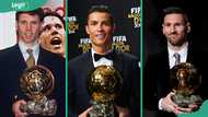 Full list of Ballon d'Or winners from 1956 to date