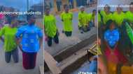 "Stubborn students": Hairdresser punishes female apprentices in public, asks them to kneel on road in video