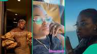 "Wetin happen for boat”: Funke Akindele panics on dramatic ride to Zanzibar, fans can’t keep calm