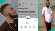 Man displays unexpected mail from Opay after reporting N10 million mistakenly sent to his account