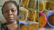 "No light for 72 hours": Nigerian lady shattered after cooking plenty food for family and unable to freeze