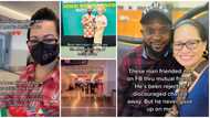 Oyinbo mum with kids travels down to meet Nigerian man she rejected on Facebook, marries him in video