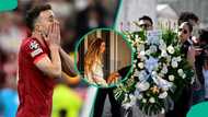 Diogo Jota's widow breaks down in tears after visiting morgue where Liverpool striker was placed