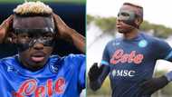 Finally, Victor Osimhen explains why he covers face with a mask while playing matches, video trends