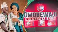 Portable’s wife Bewaji names new supermarket after herself, dances in video: “Zazu go soon close am”