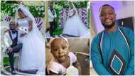 I married my wife when test shows she can never be pregnant, now we have a kid - Nigerian man shows off baby