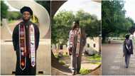 Man who doctor believed would be blind and paralysed becomes 1st male in his family to bag doctorate degree