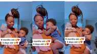 “Holding on to dear life!” Young mother gives birth to two babies within 10 months, video stirs reaction