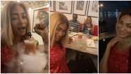 "They and their husbands spoilt me silly": May Edochie steps out alone as she hangs out with married friends