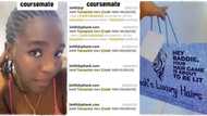 "I'm dating him": Lady who fell deeply in love with her course mate shows credit alerts she got