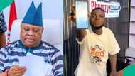 Phone vendor reacts after receiving ₦20m from governor Adeleke following shop robbery