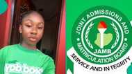 UTME 2025: Female student who scored below 150 in JAMB exam sheds uncontrollable tears