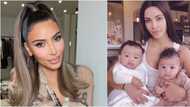 Kim Kardashian shares sweet throwback photo of babies Chicago and Stormi
