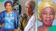 "My world is dark": Nollywood stars storm Faithia Balogun's home over mother's death
