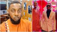 You asked for this picture to be taken: Comedian AY shares his only last memory of late Sound Sultan