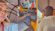 "I brought bad luck to him": Nigerian lady cries out after boarding tricycle, says no other passenger entered