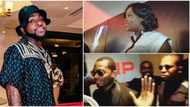 Funke Akindele, Eniola Badmus, Dbanj, Naeto C, other top stars spotted during Davido's album launch in 2012