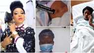 Is this America? Fans react as hospital video of Lizzy Anjorin with her newborn baby emerges
