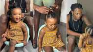 "Best dad ever": Sweet father makes little daughter's hair in adorable video, shows off final result