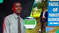 Pharmacy student reacts as he graduates with pass from University of Ilorin
