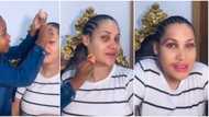 Caroline Hutchings shares adorable video of daughter doing her makeup as she marks birthday
