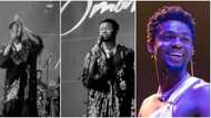 Altar boy: Omah Lay takes audience to church as he performs his hit song Soso, video trends