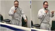 Oyinbo celestial church priest sings and vibes passionately to popular Yoruba song, video surprises Nigerians