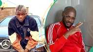 Portable links up with 2baba at Seyi Vodi’s b’day party, video shows heartwarming moment between them