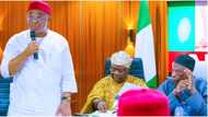 11 APC govs visit ex-Chairman Adamu 4 days after resignation, make 1 strong appeal