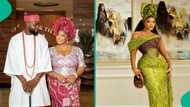 "U called me to buy your asoebi but couldn't since I lost my sister": Lady calls Ruby Ojiakor wicked