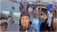 "Everywhere soft": Man parks beside Davido's Maybach car, follows him inside supermarket, screams "OBO"