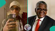 Eyewitness speaks out, explains what Aliko Dangote did after he arrived late at mosque