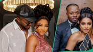 Kellyrae, wife emotional as fan gifts them N5m, expensive wine, cake, others: "They both deserve it"