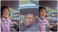 Nigerian couple in UK meet on road in their cars as wife goes home & husband for night work