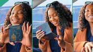 "It took only one minute": Lady becomes citizen of Canada, collects her passport with pride