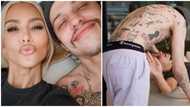 Fans gush as Kim Kardashian cuddles shirtless Pete Davidson in cute photos