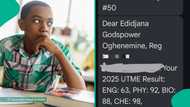 2025 UTME: Boy displays excellent result, scores 98 marks in chemistry and 92 in physics