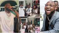 Parents fly in Davido to surprise couple at their wedding in Barcelona, he performs Unavailable, video trends
