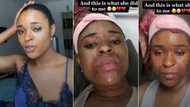 "What did I do to deserve this?" Lady in tears as house help burns her face, adds substance to cream in video