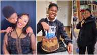 "He don almost tall pass you": Actress Doris Simeon shares heartmelting video as son clocks 15