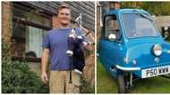 World's smallest car: Man travels the length and breadth of Britain with pint-sized car